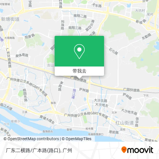 厂东二横路/广本路(路口)地图