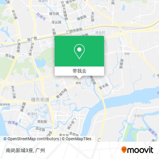 南岗新城3座地图