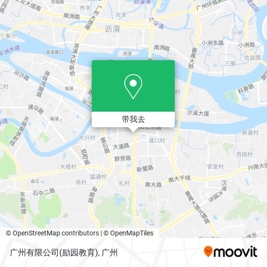 广州有限公司(励园教育)地图