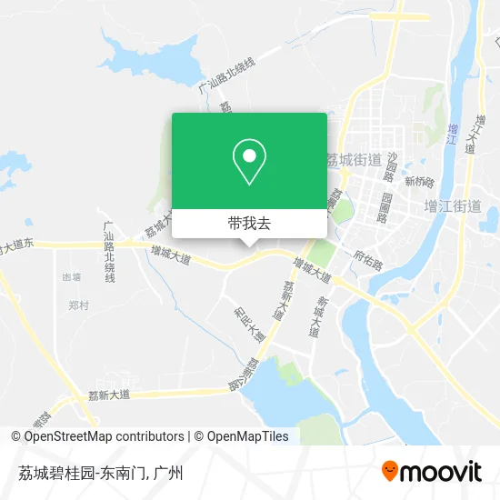 荔城碧桂园-东南门地图