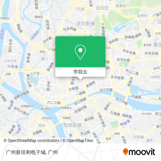广州新佳和电子城地图