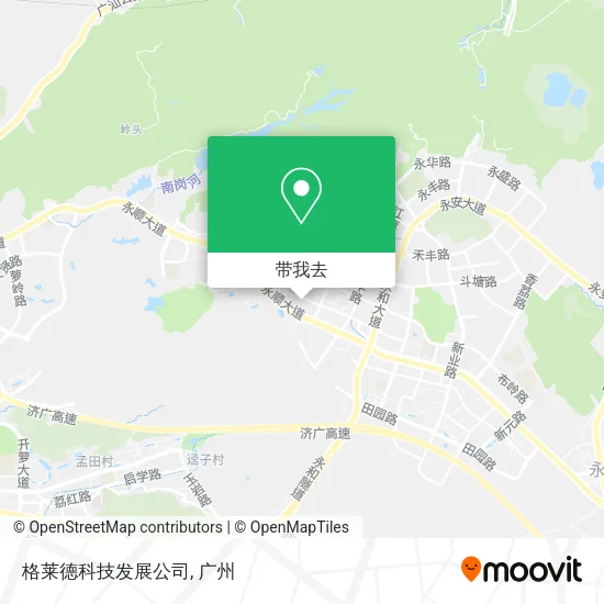 格莱德科技发展公司地图