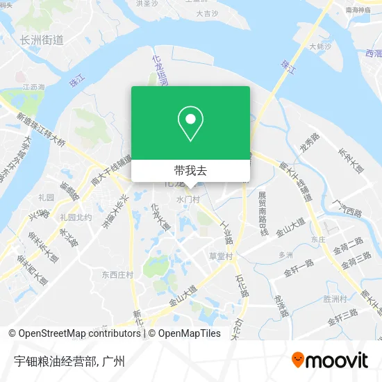 宇钿粮油经营部地图