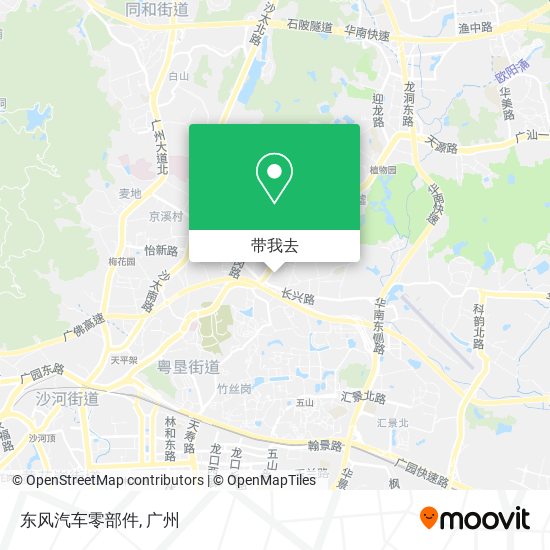 东风汽车零部件地图