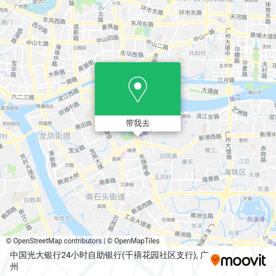 中国光大银行24小时自助银行(千禧花园社区支行)地图