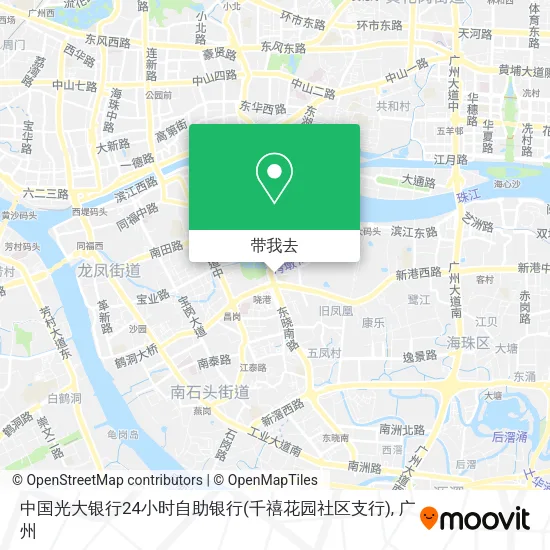 中国光大银行24小时自助银行(千禧花园社区支行)地图