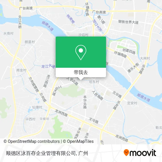 顺德区泳百存企业管理有限公司地图