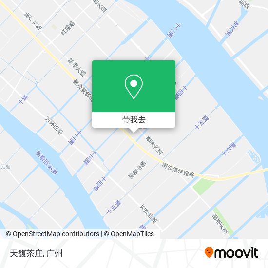 天馥茶庄地图