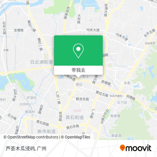 芦荟木瓜浸鸡地图