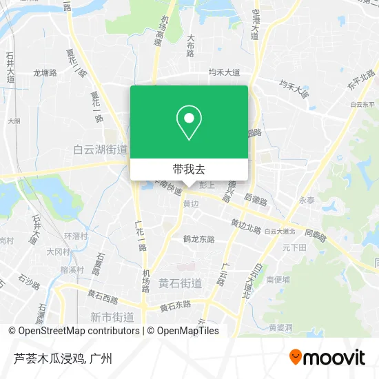 芦荟木瓜浸鸡地图