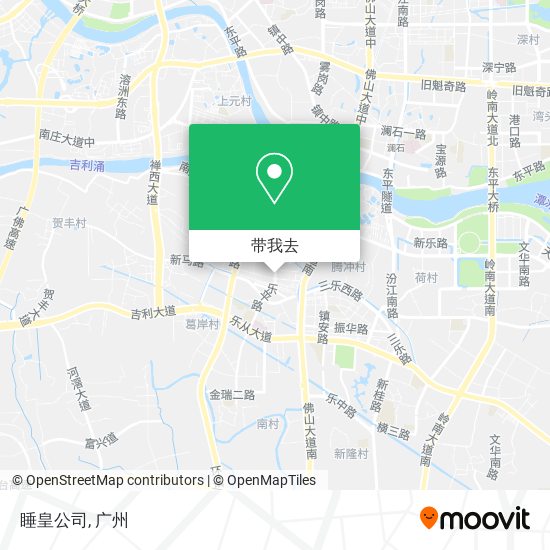 睡皇公司地图