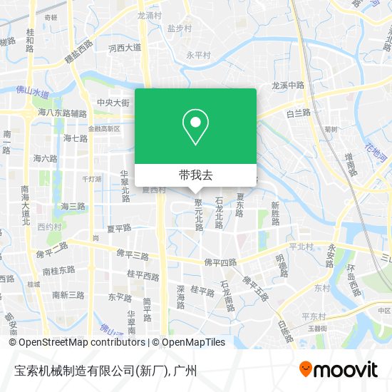 宝索机械制造有限公司(新厂)地图