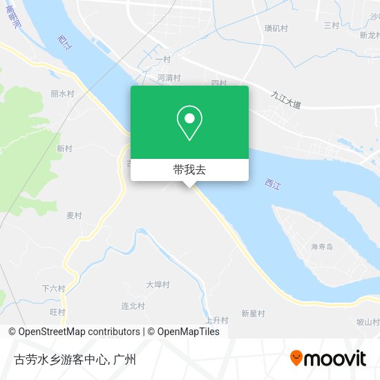 古劳水乡游客中心地图