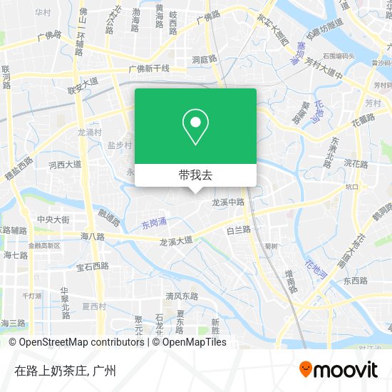 在路上奶茶庄地图