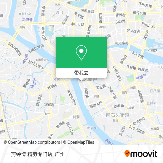 一剪钟情 精剪专门店地图
