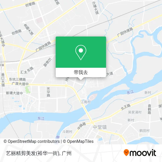 艺丽精剪美发(裕华一街)地图