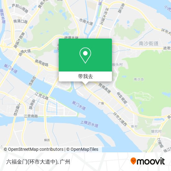 六福金门(环市大道中)地图