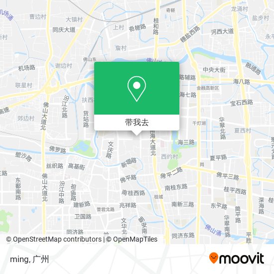 ming地图