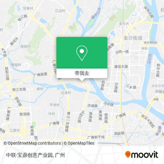 中联·宝鼎创意产业园地图