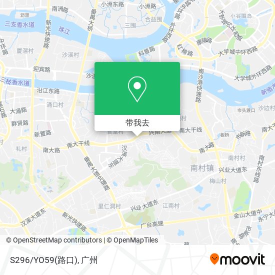 S296/YO59(路口)地图