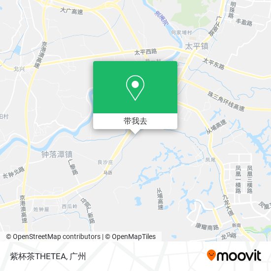 紫杯茶THETEA地图