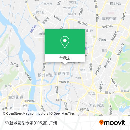 SY丝域发型专家(005店)地图