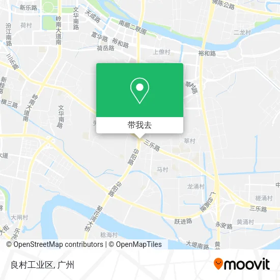 良村工业区地图