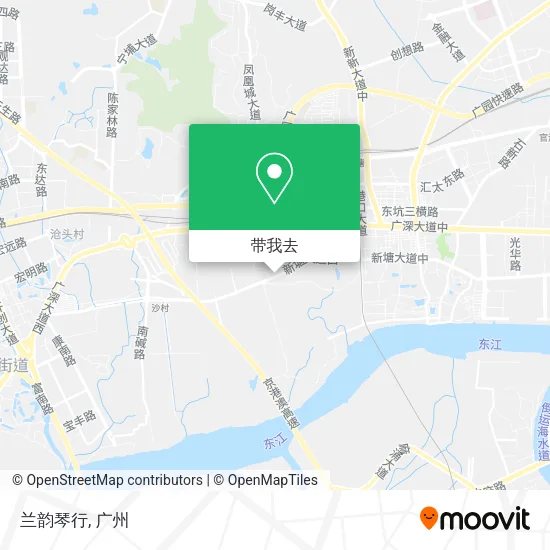 兰韵琴行地图