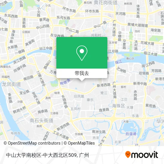 中山大学南校区-中大西北区509地图