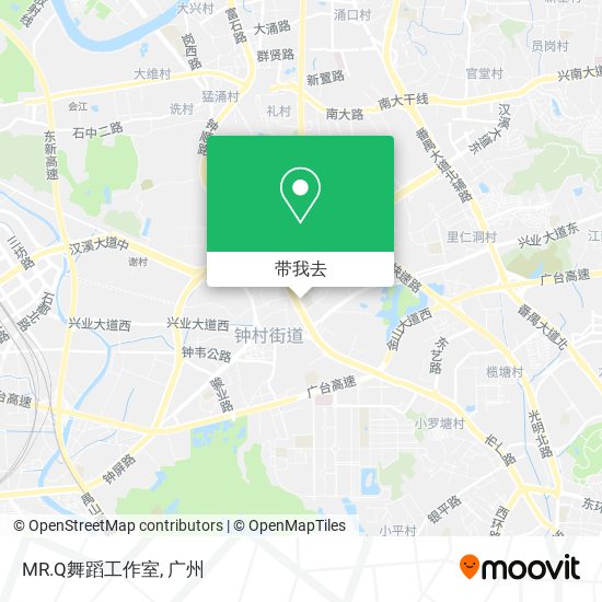 MR.Q舞蹈工作室地图