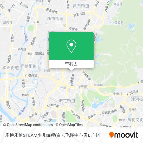 乐博乐博STEAM少儿编程(白云飞翔中心店)地图