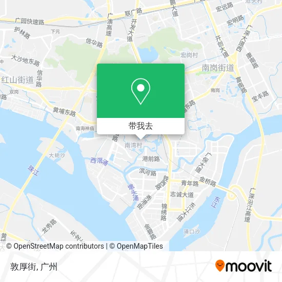敦厚街地图