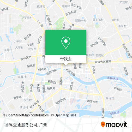 番禺交通服务公司地图