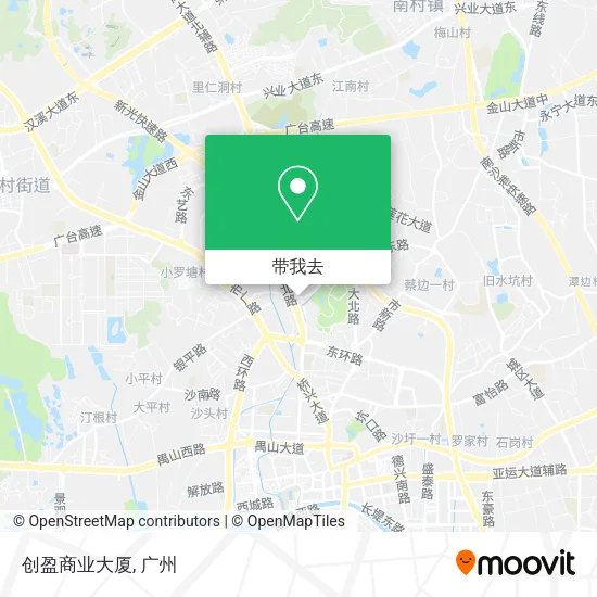创盈商业大厦地图