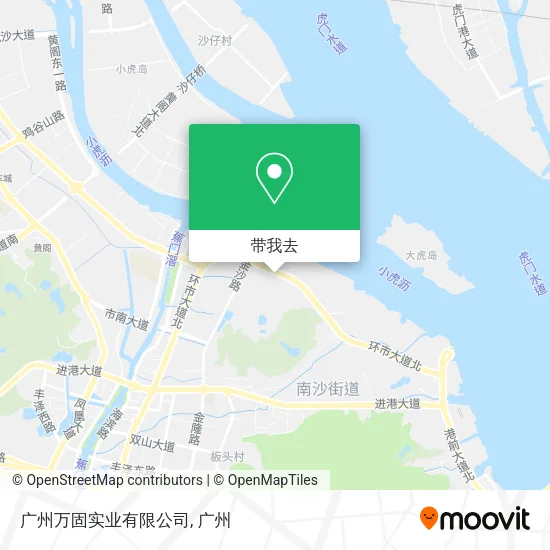 广州万固实业有限公司地图