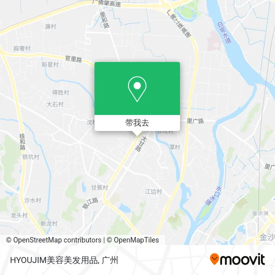 HYOUJIM美容美发用品地图