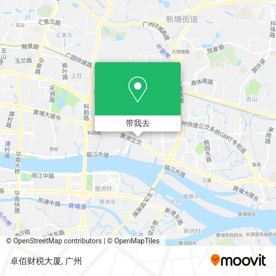 卓佰财税大厦地图