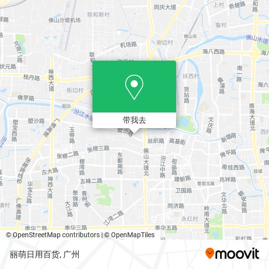 丽萌日用百货地图