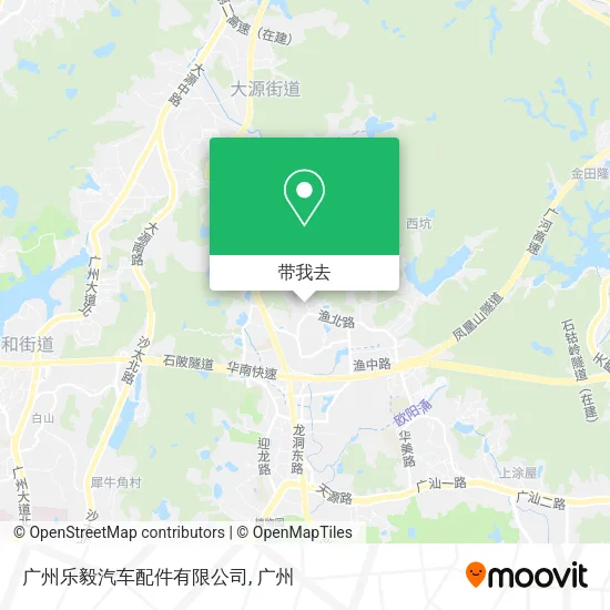 广州乐毅汽车配件有限公司地图