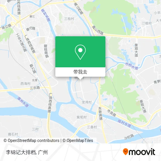 李锦记大排档地图