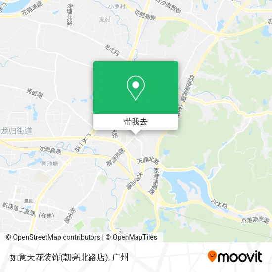 如意天花装饰(朝亮北路店)地图