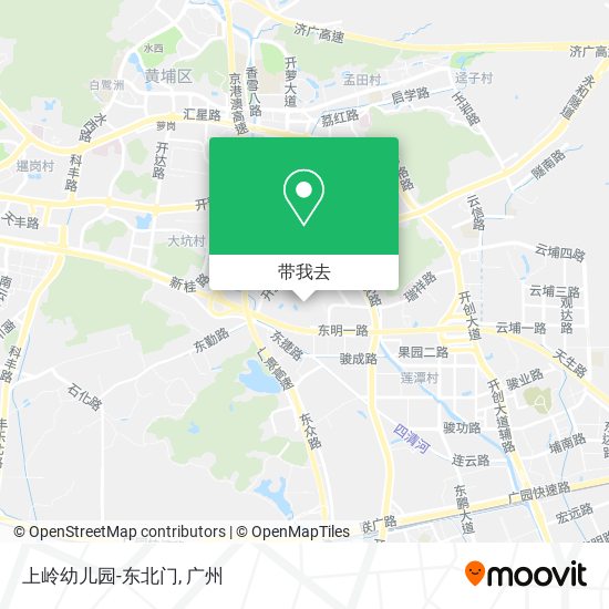 上岭幼儿园-东北门地图