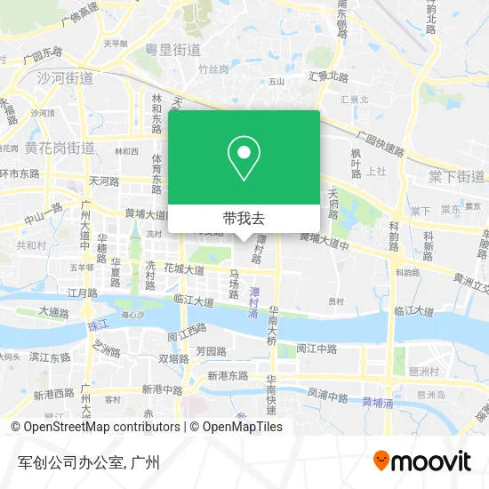 军创公司办公室地图