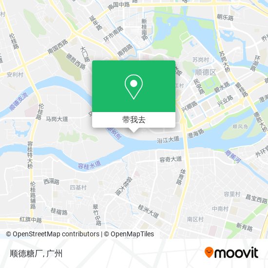 顺德糖厂地图