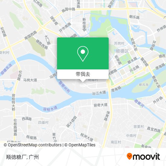 顺德糖厂地图