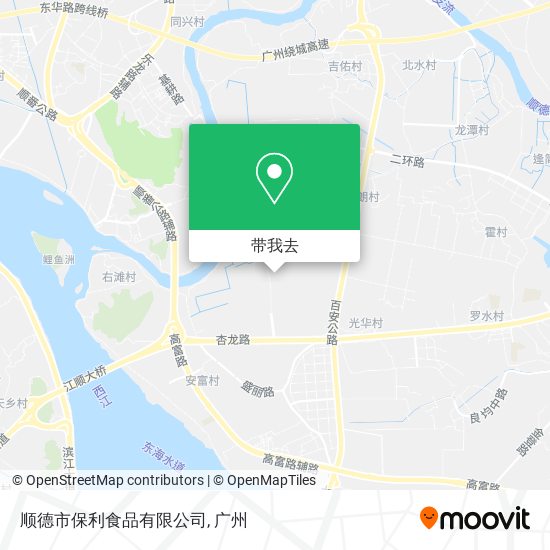 顺德市保利食品有限公司地图