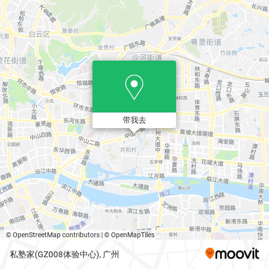 私塾家(GZ008体验中心)地图