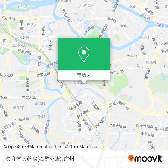 集和堂大药房(石壁分店)地图