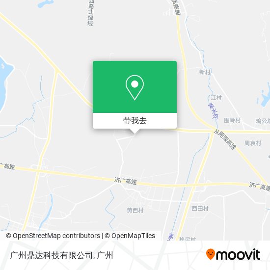 广州鼎达科技有限公司地图