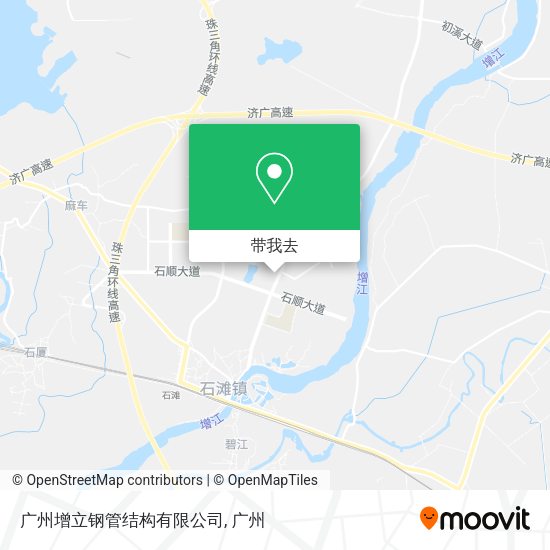 广州增立钢管结构有限公司地图